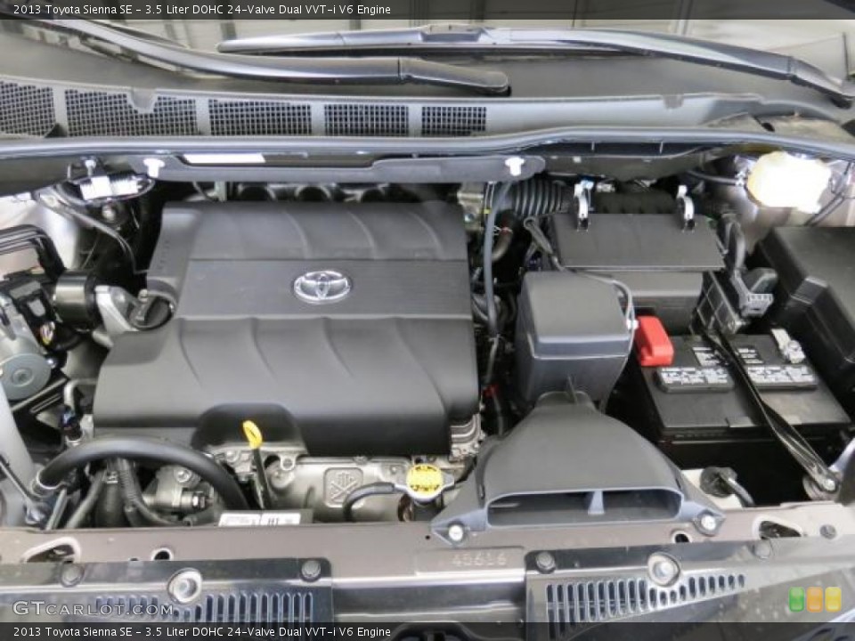 3.5 Liter DOHC 24-Valve Dual VVT-i V6 Engine for the 2013 Toyota Sienna #74193943
