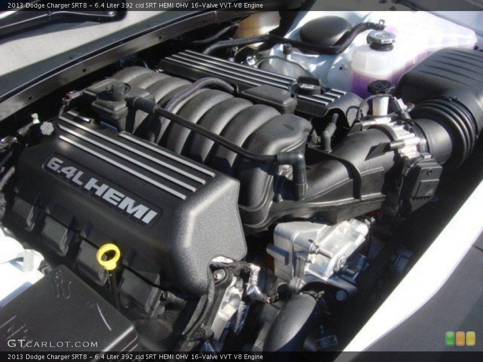 6.4 Liter 392 cid SRT HEMI OHV 16-Valve VVT V8 Engine for the 2013 Dodge Charger #74209666