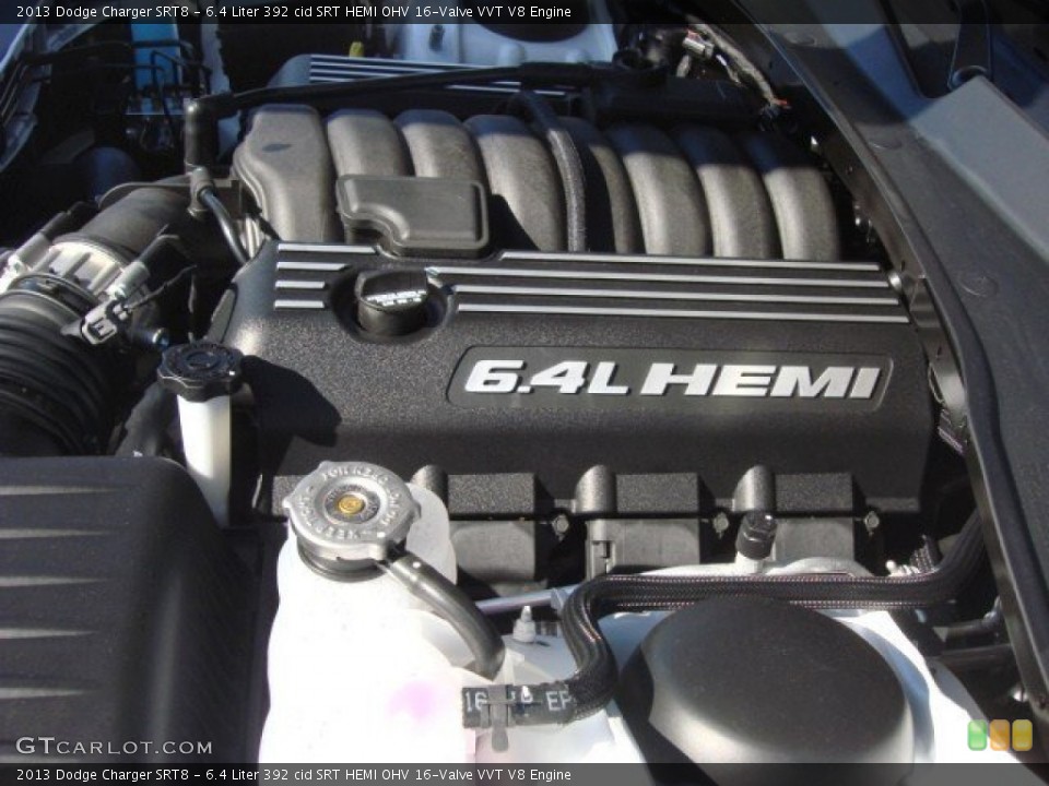 6.4 Liter 392 cid SRT HEMI OHV 16-Valve VVT V8 Engine for the 2013 Dodge Charger #74209684