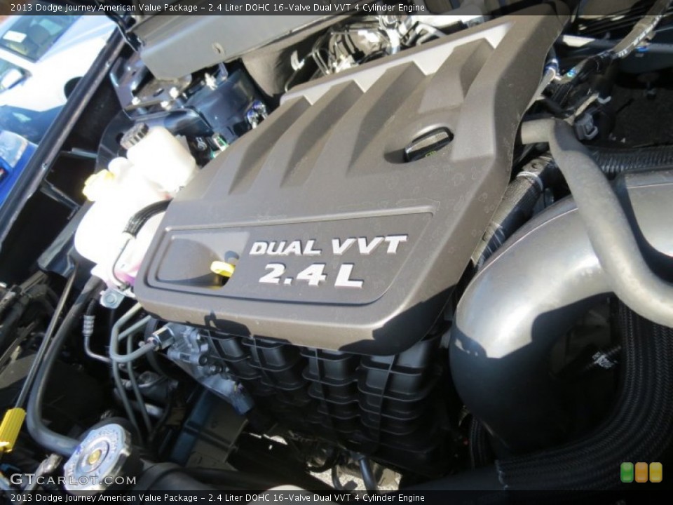2.4 Liter DOHC 16-Valve Dual VVT 4 Cylinder Engine for the 2013 Dodge Journey #74220255