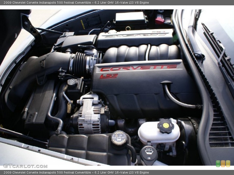6.2 Liter OHV 16-Valve LS3 V8 Engine for the 2009 Chevrolet Corvette #74224769