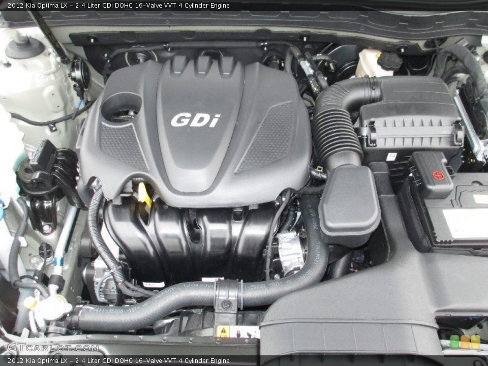 2.4 Liter GDi DOHC 16-Valve VVT 4 Cylinder Engine for the 2012 Kia Optima #74231748