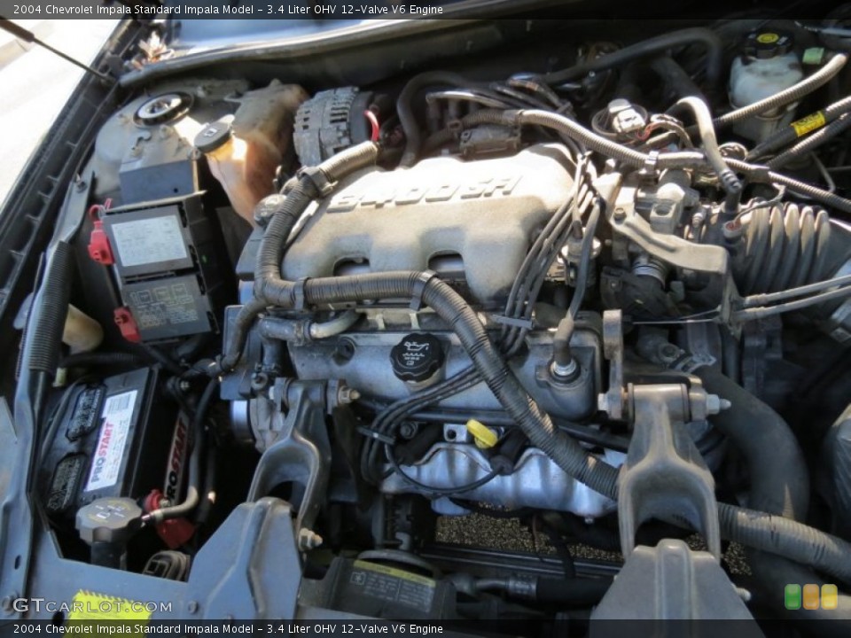 3.4 Liter OHV 12Valve V6 Engine for the 2004 Chevrolet