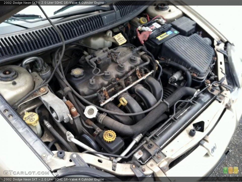 2.0 Liter SOHC 16-Valve 4 Cylinder Engine for the 2002 Dodge Neon #74238189