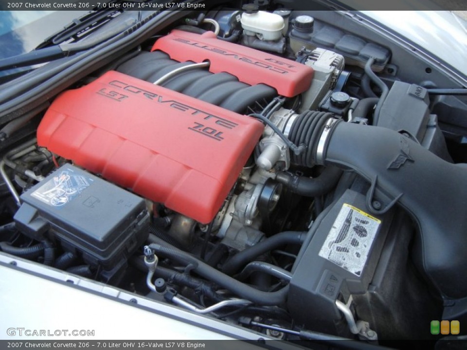 7.0 Liter OHV 16-Valve LS7 V8 Engine for the 2007 Chevrolet Corvette #74240588