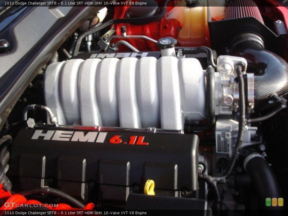 6.1 Liter SRT HEMI OHV 16-Valve VVT V8 Engine for the 2010 Dodge Challenger #74246351
