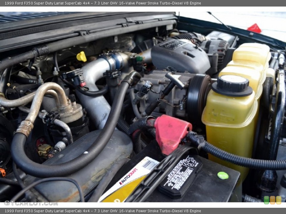 7.3 Liter OHV 16-Valve Power Stroke Turbo-Diesel V8 Engine for the 1999 Ford F350 Super Duty #74252680