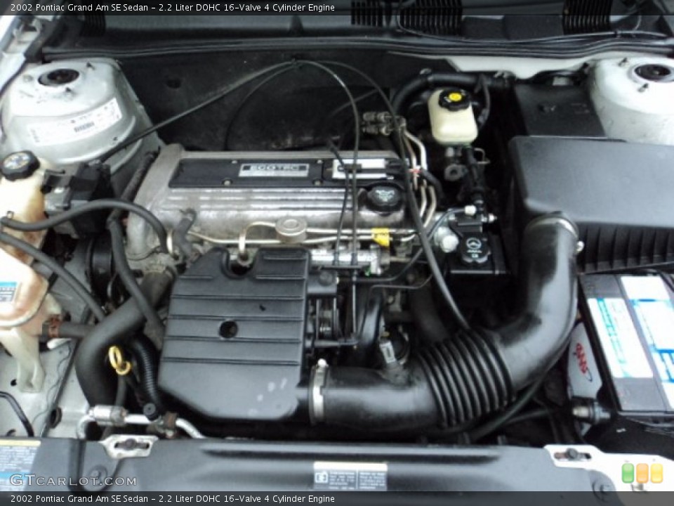 2.2 Liter DOHC 16-Valve 4 Cylinder Engine for the 2002 Pontiac Grand Am #74259150