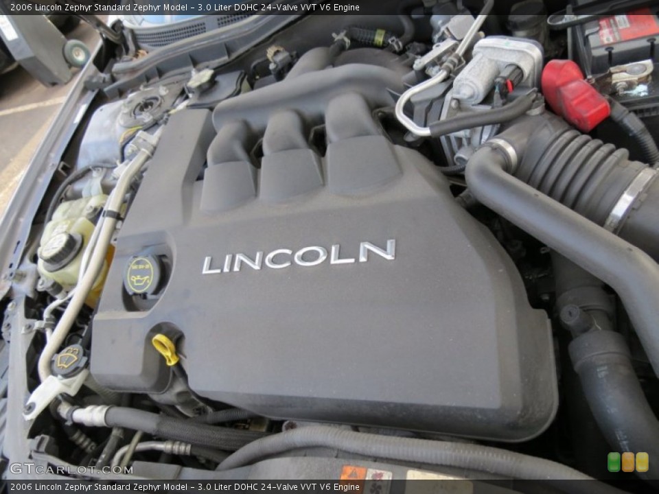 3.0 Liter DOHC 24-Valve VVT V6 Engine for the 2006 Lincoln Zephyr #74265633
