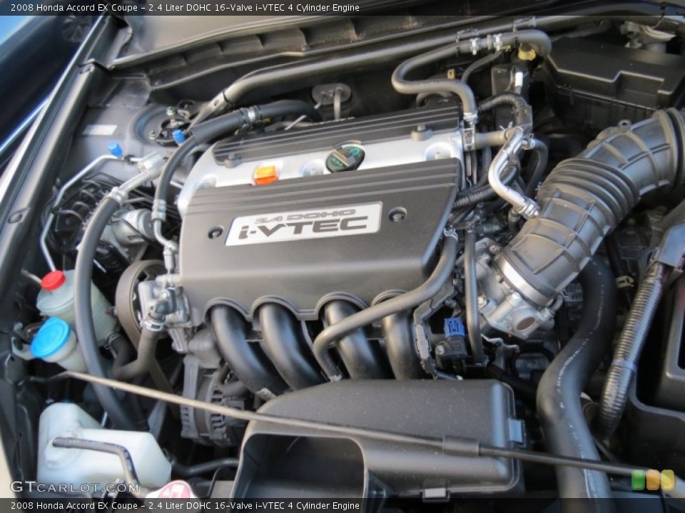 2.4 Liter DOHC 16-Valve i-VTEC 4 Cylinder 2008 Honda Accord Engine
