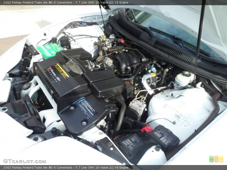 5.7 Liter OHV 16-Valve LS1 V8 Engine for the 2002 Pontiac Firebird #74272264
