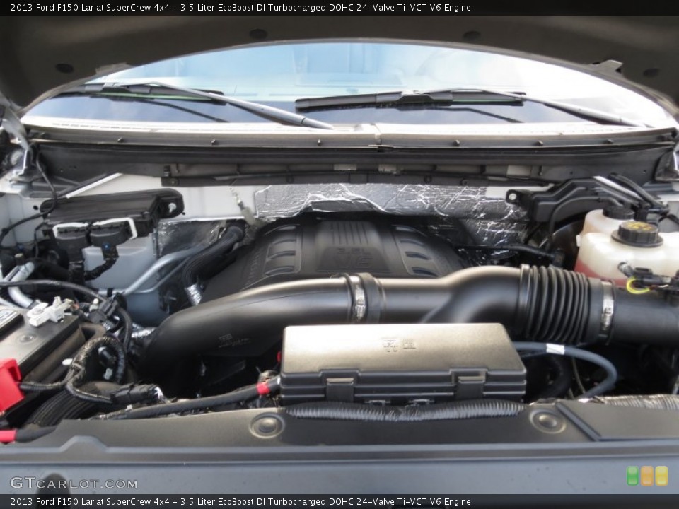 3.5 Liter EcoBoost DI Turbocharged DOHC 24-Valve Ti-VCT V6 Engine for the 2013 Ford F150 #74283364