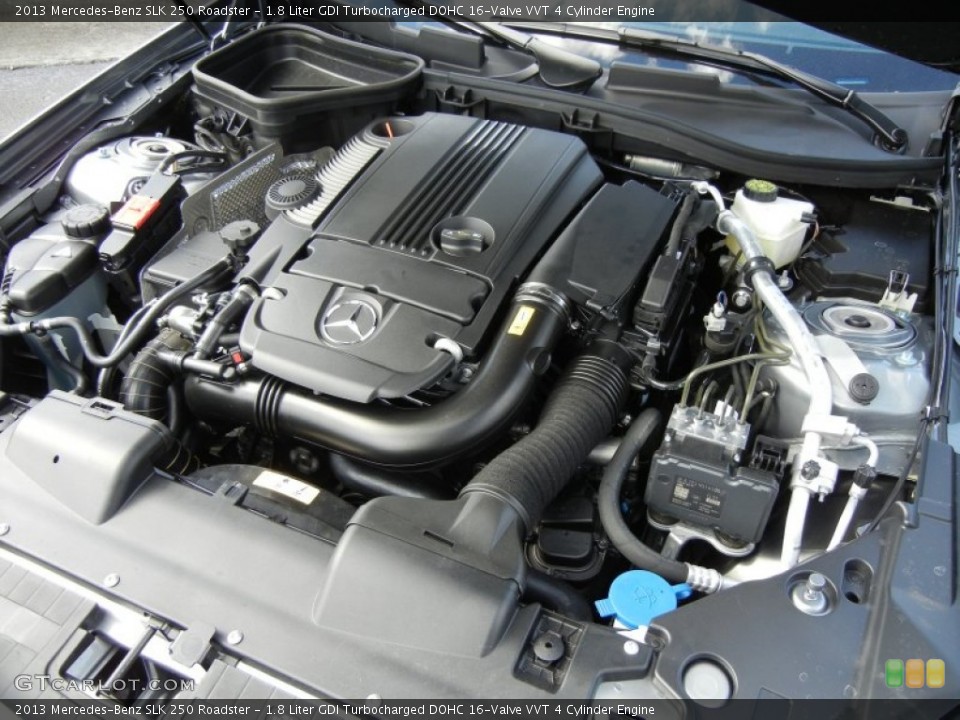 1.8 Liter GDI Turbocharged DOHC 16-Valve VVT 4 Cylinder Engine for the 2013 Mercedes-Benz SLK #74289916
