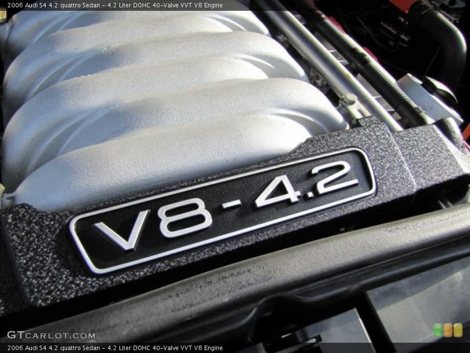 4.2 Liter DOHC 40-Valve VVT V8 Engine for the 2006 Audi S4 #74291913