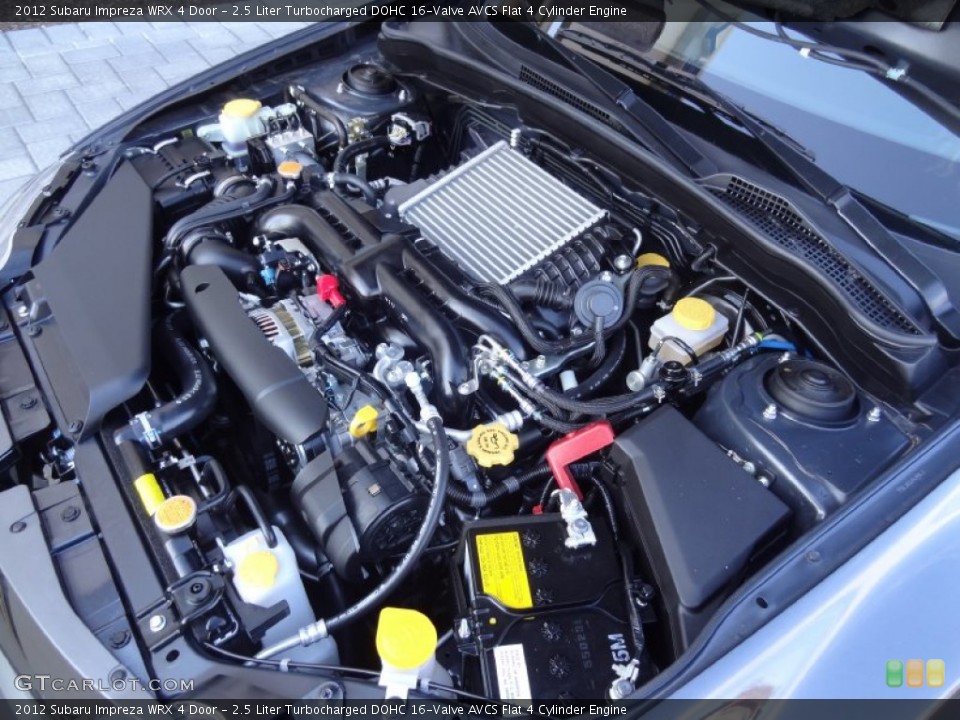 2.5 Liter Turbocharged DOHC 16-Valve AVCS Flat 4 Cylinder Engine for the 2012 Subaru Impreza #74298418