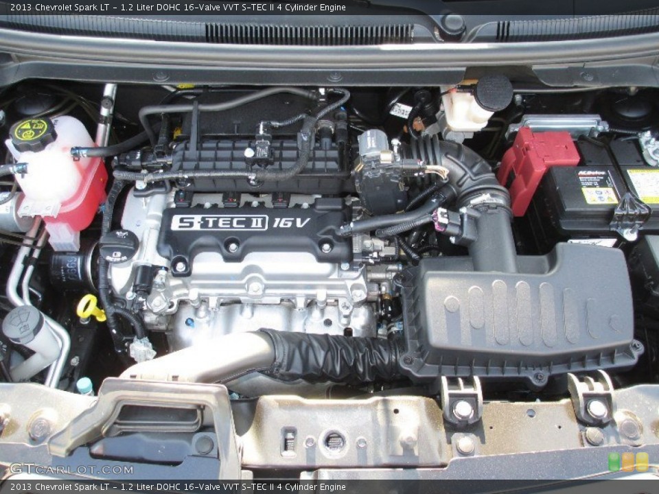 1.2 Liter DOHC 16-Valve VVT S-TEC II 4 Cylinder Engine for the 2013 Chevrolet Spark #74328995