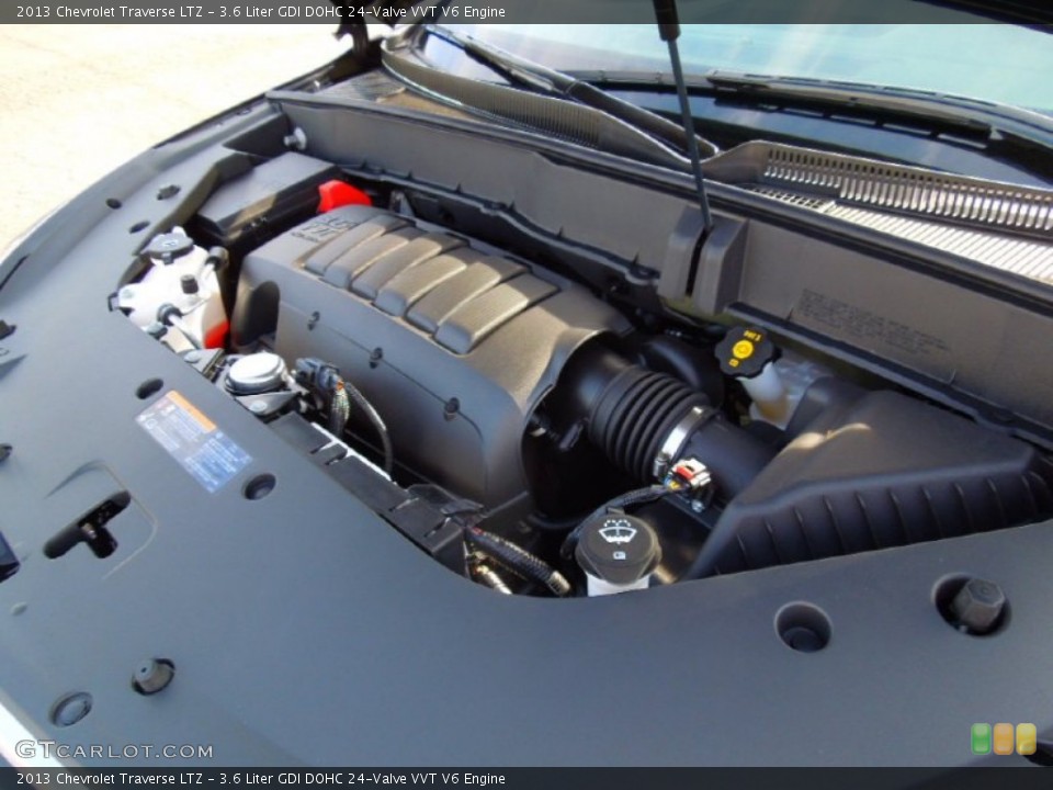 3.6 Liter GDI DOHC 24-Valve VVT V6 Engine for the 2013 Chevrolet Traverse #74329155