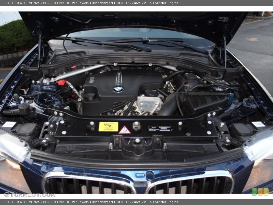 2.0 Liter DI TwinPower-Turbocharged DOHC 16-Valve VVT 4 Cylinder Engine for the 2013 BMW X3 #74333738