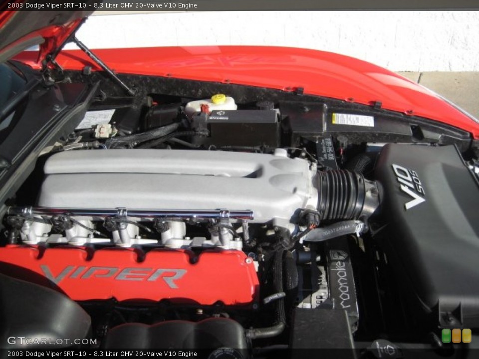 8.3 Liter OHV 20-Valve V10 Engine for the 2003 Dodge Viper #74335364