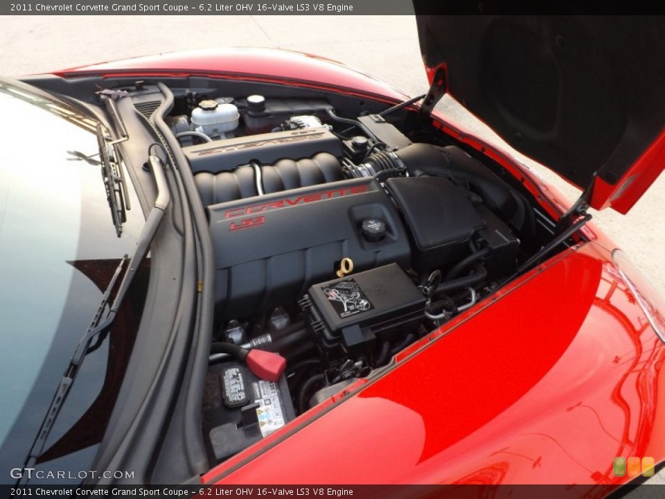 6.2 Liter OHV 16-Valve LS3 V8 Engine for the 2011 Chevrolet Corvette #74337914