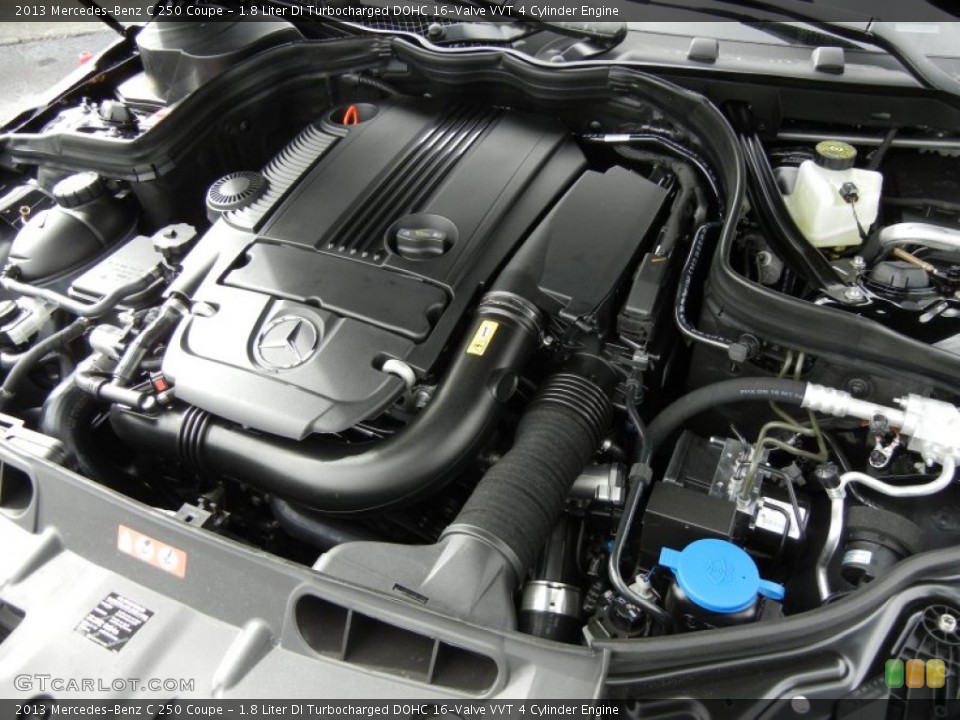 1.8 Liter DI Turbocharged DOHC 16-Valve VVT 4 Cylinder Engine for the 2013 Mercedes-Benz C #74346740