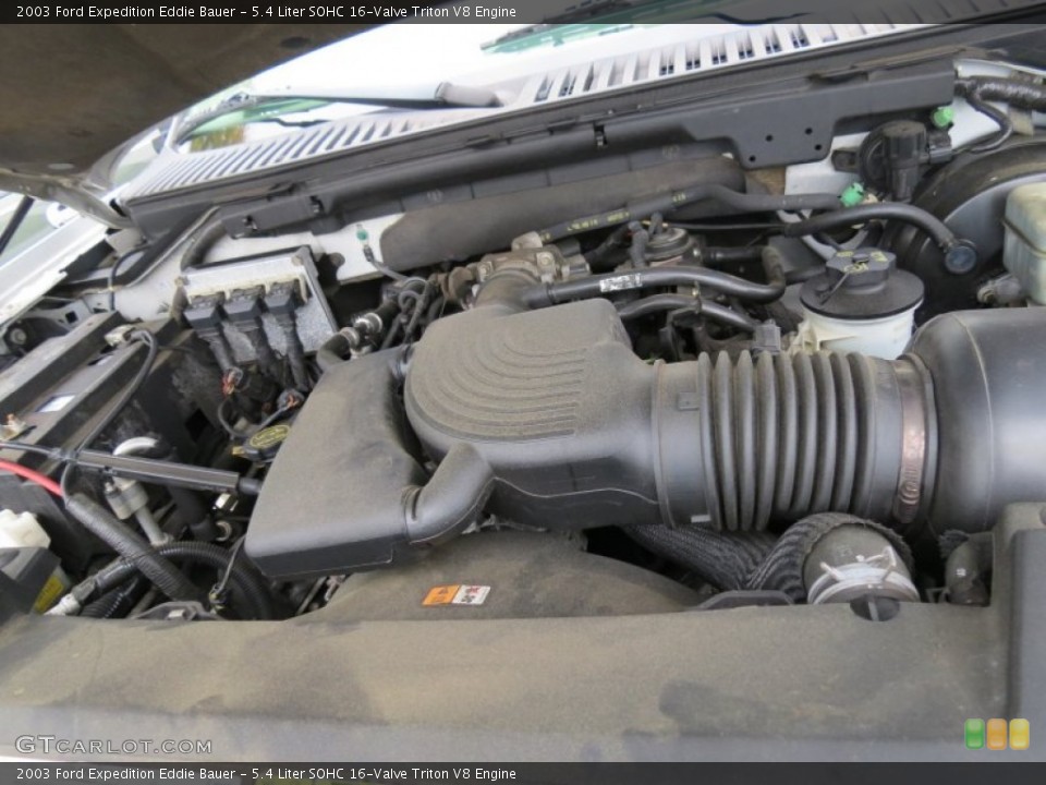 5.4 Liter SOHC 16-Valve Triton V8 2003 Ford Expedition Engine
