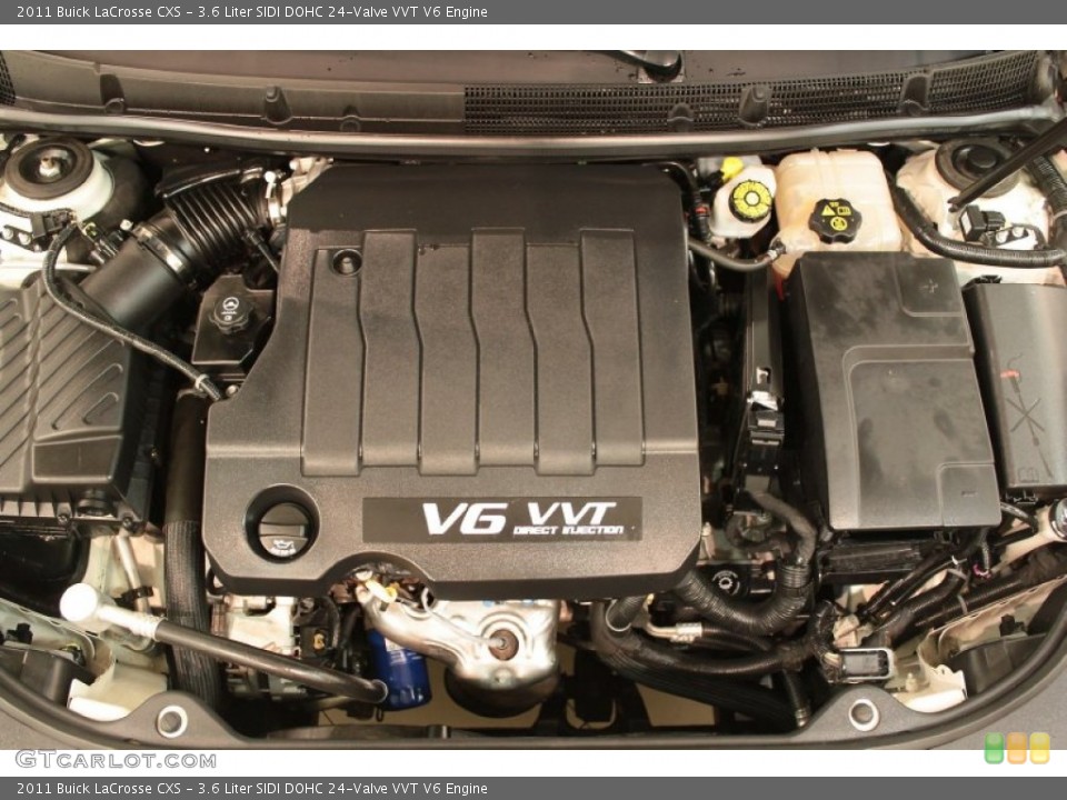 3.6 Liter SIDI DOHC 24-Valve VVT V6 Engine for the 2011 Buick LaCrosse #74353511