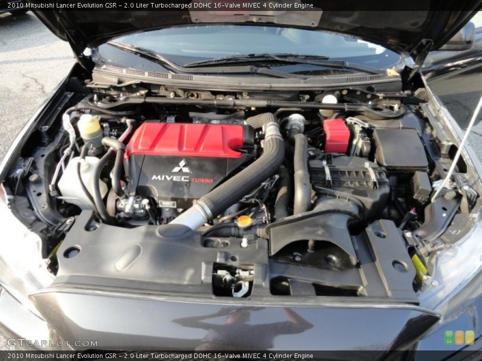 2.0 Liter Turbocharged DOHC 16-Valve MIVEC 4 Cylinder Engine for the 2010 Mitsubishi Lancer Evolution #74358596