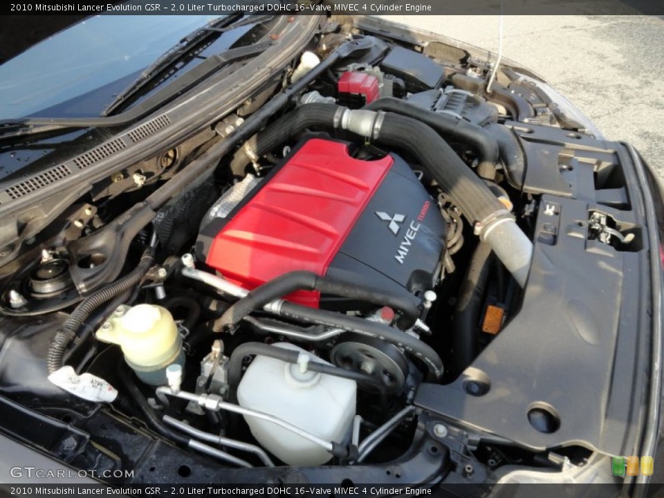 2.0 Liter Turbocharged DOHC 16-Valve MIVEC 4 Cylinder Engine for the 2010 Mitsubishi Lancer Evolution #74358633