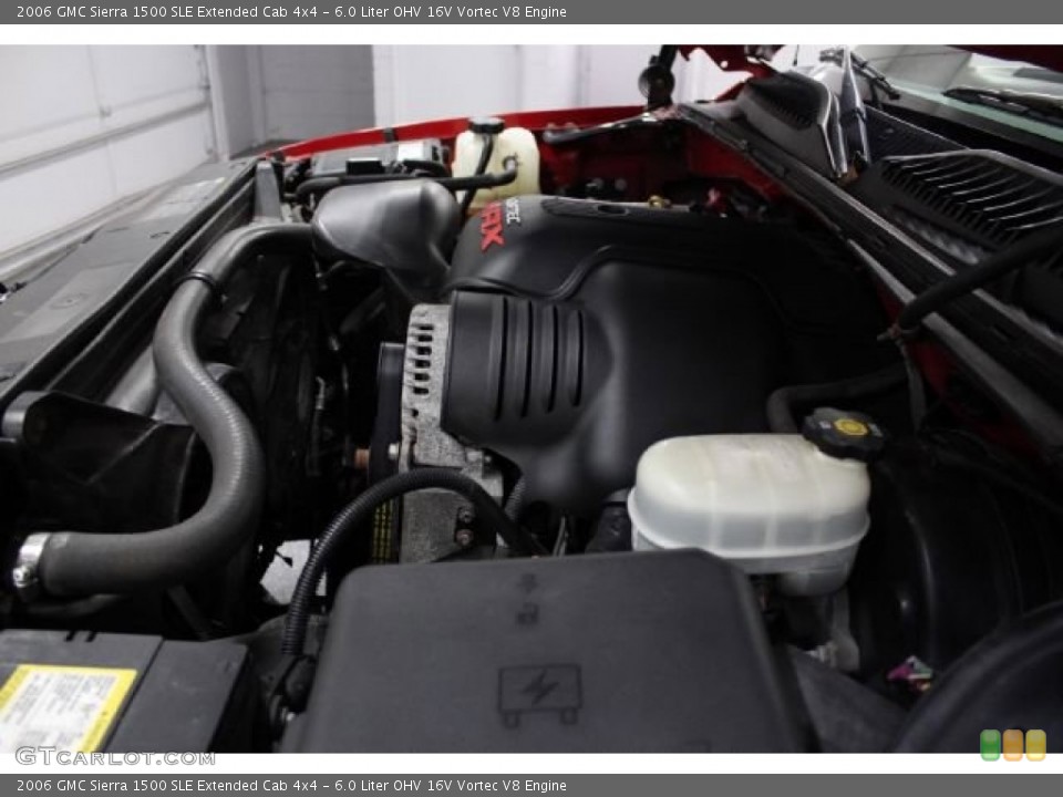 6.0 Liter OHV 16V Vortec V8 Engine for the 2006 GMC Sierra 1500 #74361320