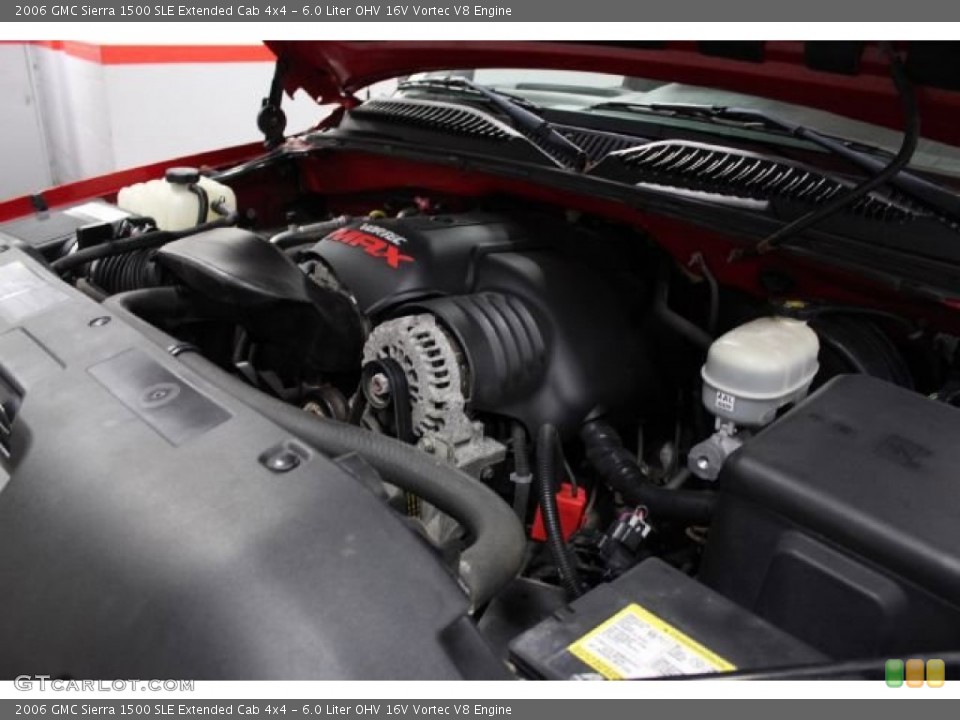 6.0 Liter OHV 16V Vortec V8 Engine for the 2006 GMC Sierra 1500 #74361341