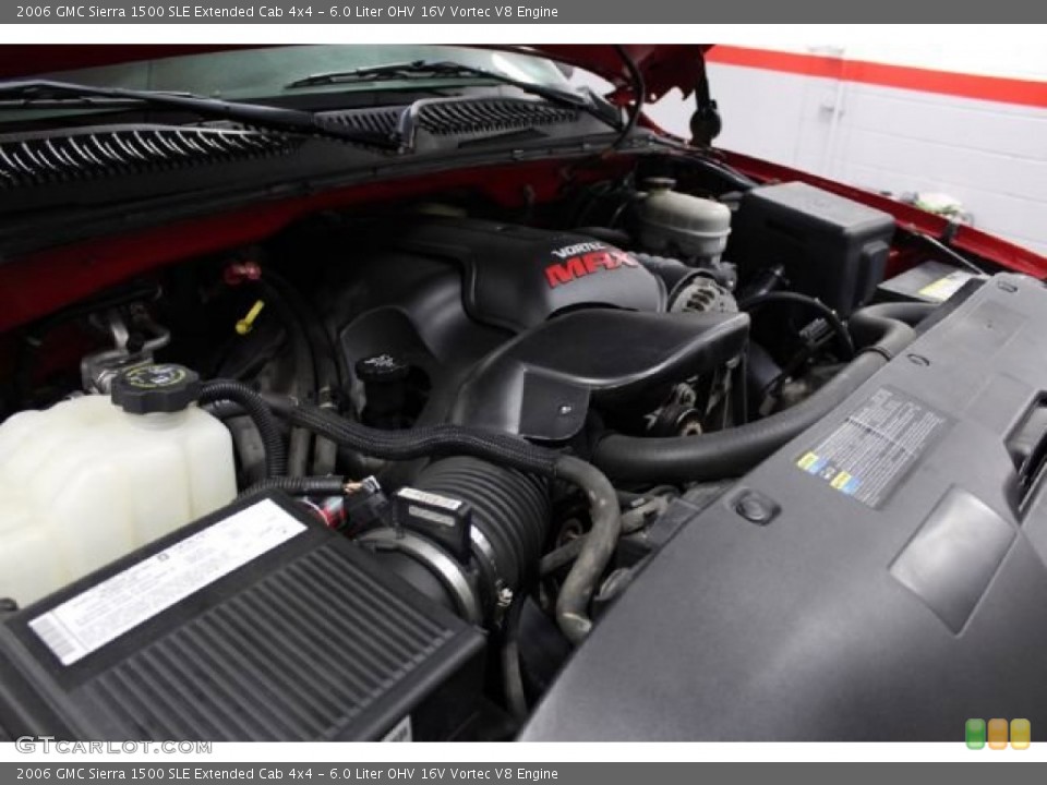 6.0 Liter OHV 16V Vortec V8 Engine for the 2006 GMC Sierra 1500 #74361377