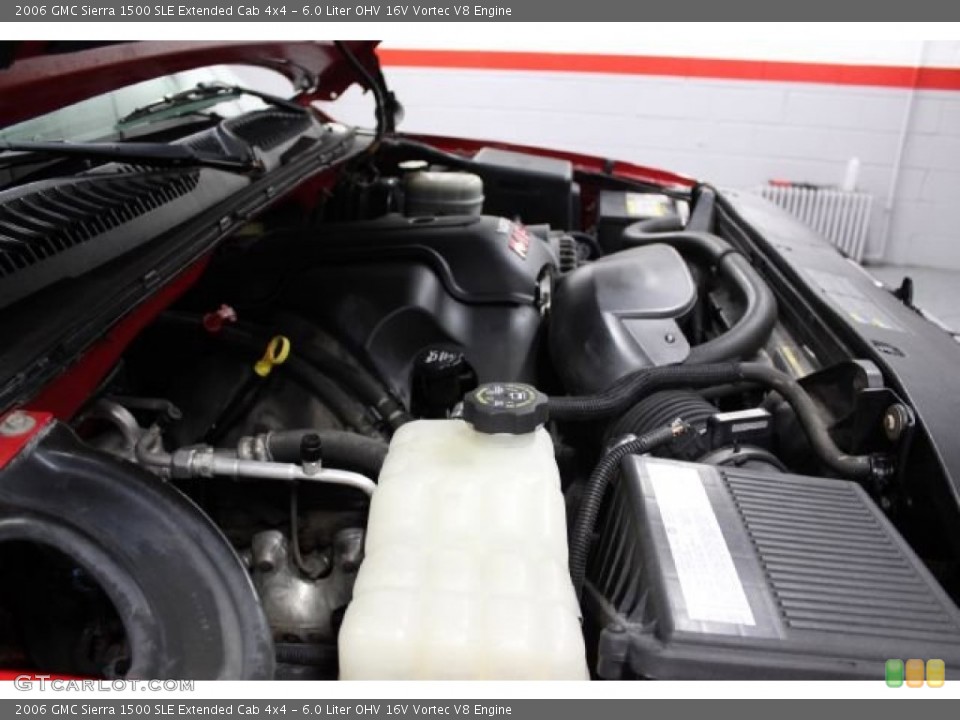 6.0 Liter OHV 16V Vortec V8 Engine for the 2006 GMC Sierra 1500 #74361396