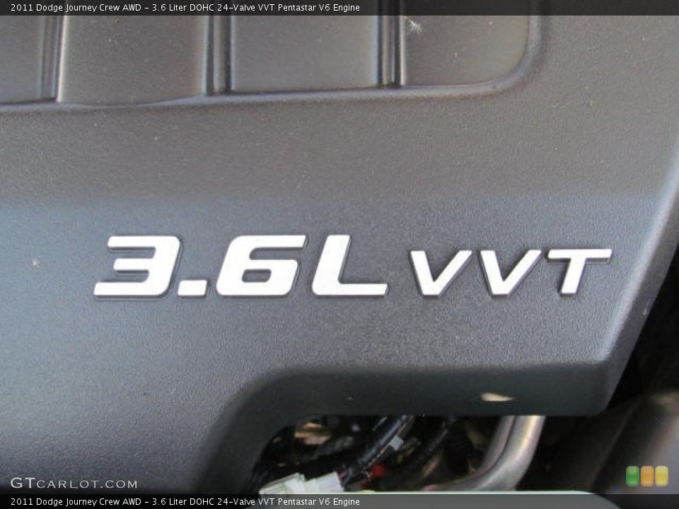 3.6 Liter DOHC 24-Valve VVT Pentastar V6 Engine for the 2011 Dodge Journey #74365334