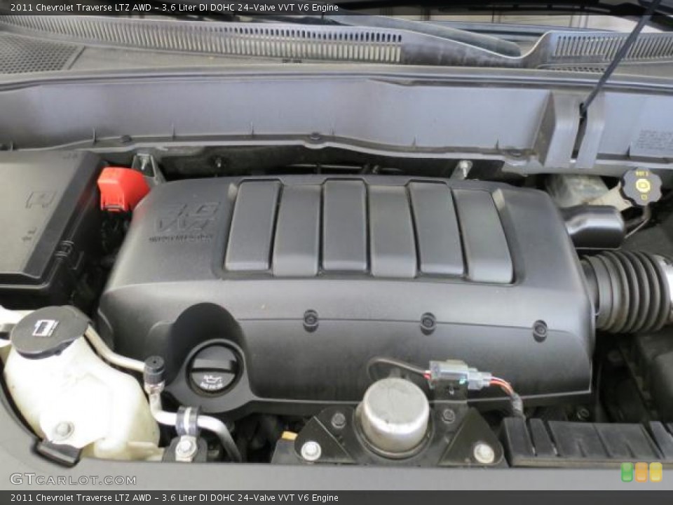 3.6 Liter DI DOHC 24-Valve VVT V6 Engine for the 2011 Chevrolet Traverse #74366246
