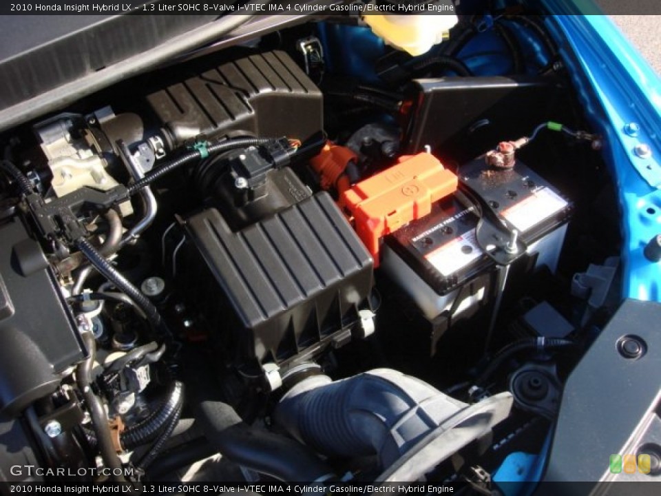 1.3 Liter SOHC 8-Valve i-VTEC IMA 4 Cylinder Gasoline/Electric Hybrid Engine for the 2010 Honda Insight #74371682