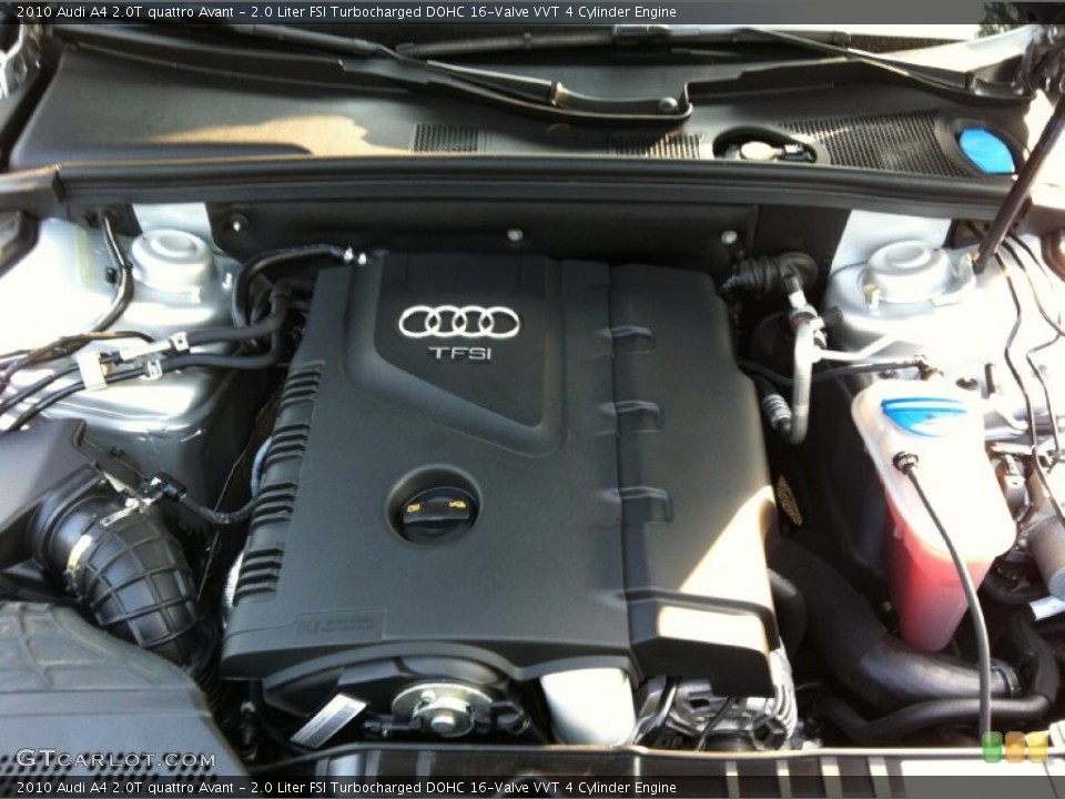 2.0 Liter FSI Turbocharged DOHC 16-Valve VVT 4 Cylinder Engine for the 2010 Audi A4 #74376398
