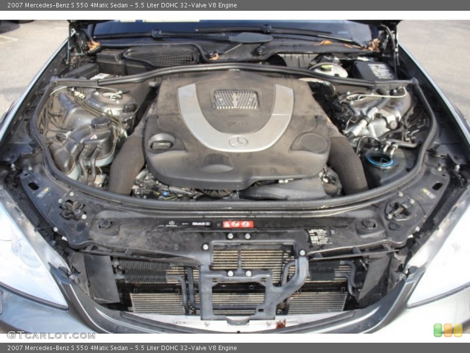 5.5 Liter DOHC 32-Valve V8 Engine for the 2007 Mercedes-Benz S #74377831