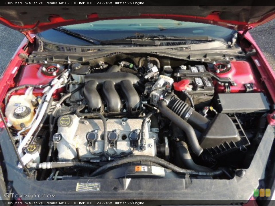 3.0 Liter DOHC 24-Valve Duratec V6 Engine for the 2009 Mercury Milan #74384742