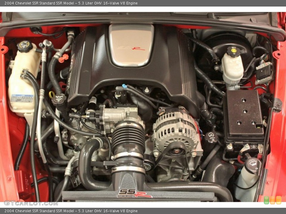 5.3 Liter OHV 16-Valve V8 Engine for the 2004 Chevrolet SSR #74387980