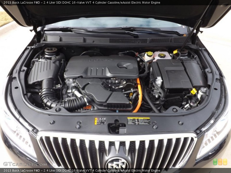 2.4 Liter SIDI DOHC 16-Valve VVT 4 Cylinder Gasoline/eAssist Electric Motor Engine for the 2013 Buick LaCrosse #74396114
