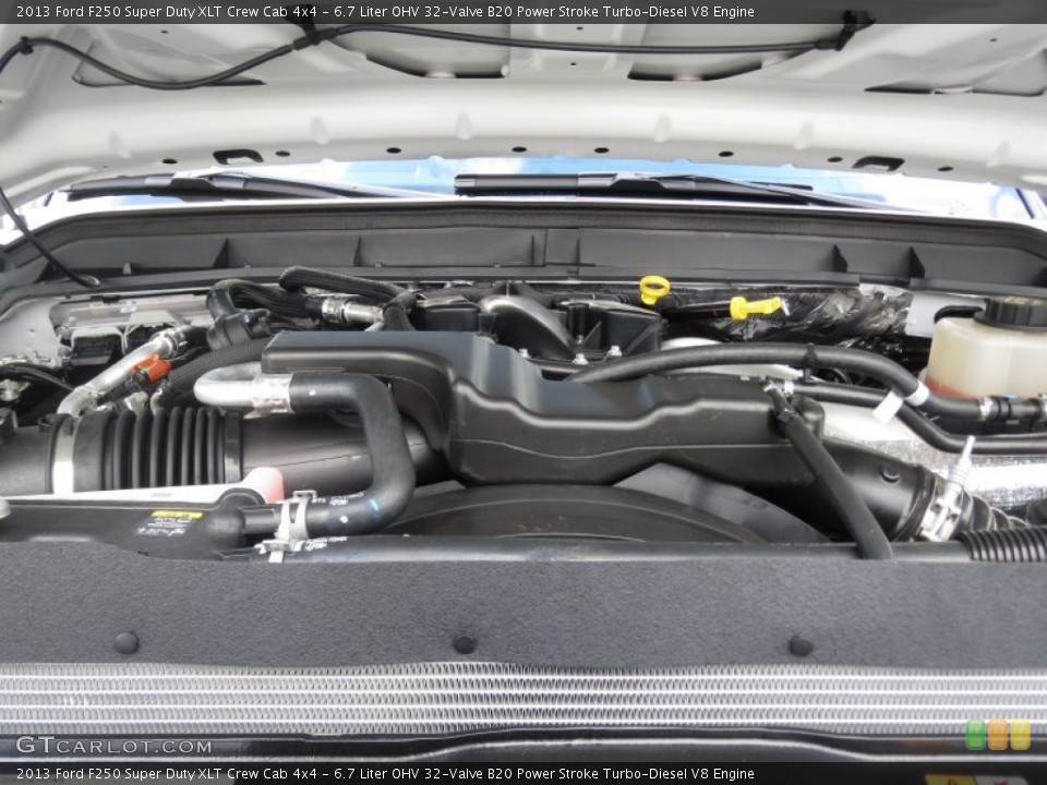 6.7 Liter OHV 32-Valve B20 Power Stroke Turbo-Diesel V8 Engine for the 2013 Ford F250 Super Duty #74399449