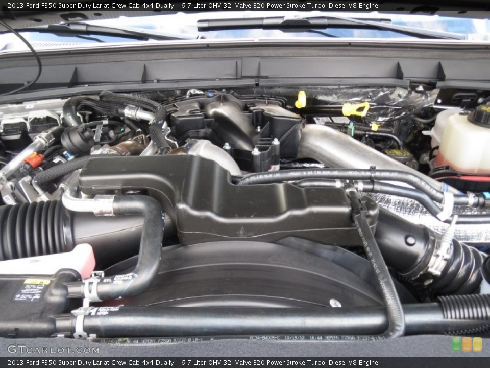 6.7 Liter OHV 32-Valve B20 Power Stroke Turbo-Diesel V8 Engine for the 2013 Ford F350 Super Duty #74401194