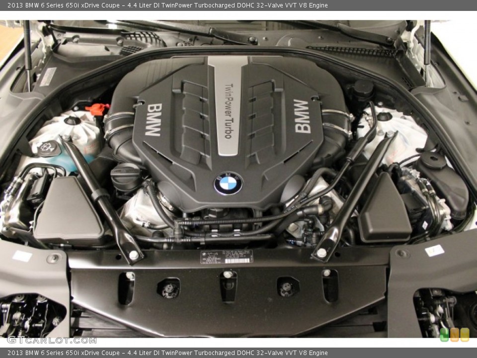4.4 Liter DI TwinPower Turbocharged DOHC 32-Valve VVT V8 Engine for the 2013 BMW 6 Series #74402145