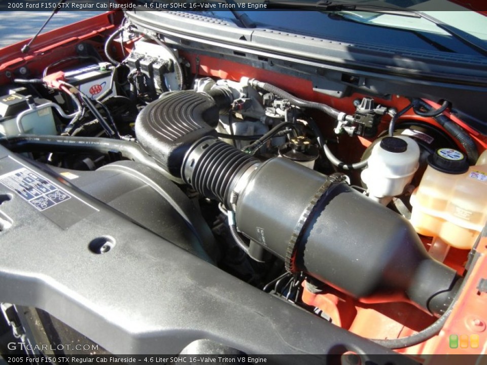 4.6 Liter SOHC 16-Valve Triton V8 Engine for the 2005 Ford F150 #74406989