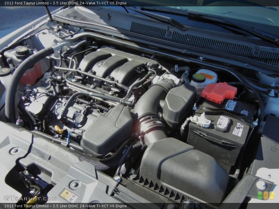 3.5 Liter DOHC 24-Valve Ti-VCT V6 Engine for the 2013 Ford Taurus #74408242