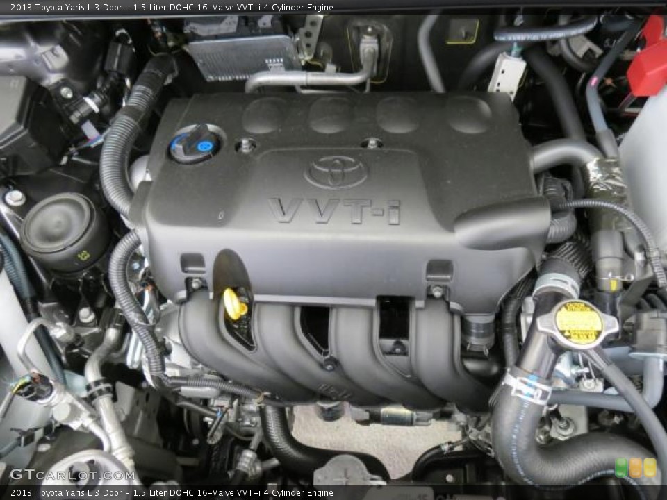 1.5 Liter DOHC 16-Valve VVT-i 4 Cylinder Engine for the 2013 Toyota Yaris #74410111