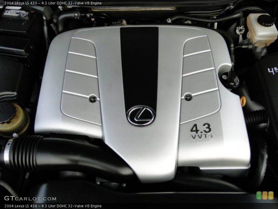 4.3 Liter DOHC 32-Valve V8 Engine for the 2004 Lexus LS #74413792