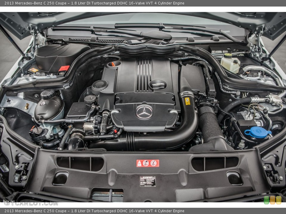 1.8 Liter DI Turbocharged DOHC 16-Valve VVT 4 Cylinder Engine for the 2013 Mercedes-Benz C #74415867
