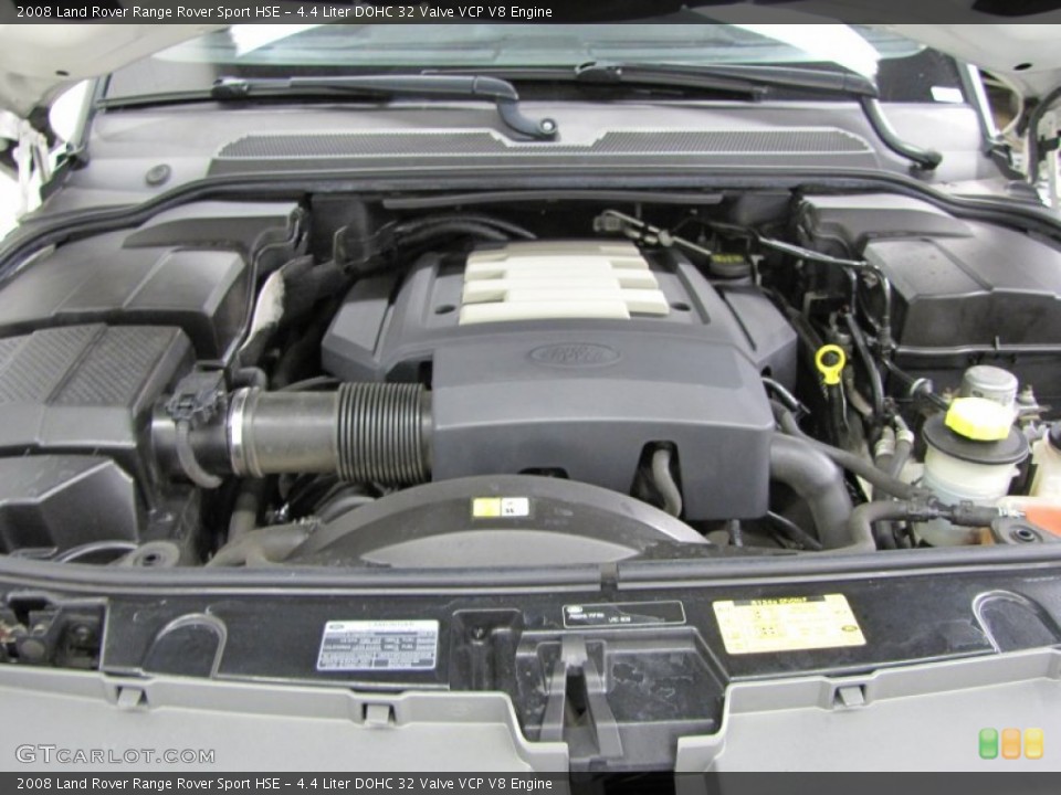 4.4 Liter DOHC 32 Valve VCP V8 Engine for the 2008 Land Rover Range Rover Sport #74416777
